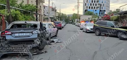 Երևանում «BMW X5»-ը բախվել է կայանված 6 ավտոմեքենայի․ վարորդը հիվանդանոցից անհետացել է․ shamshyan.com