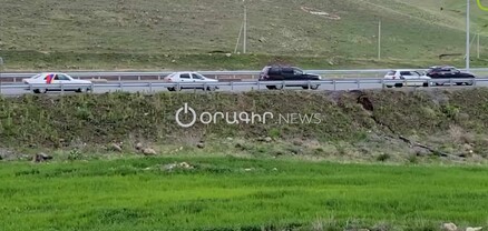 Գյումրիից մեկնարկած երթը Աբովյանի ճանապարհին է