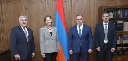 ՍԴ նախագահն ընդունել է ԱՄՆ դեսպանին և ԱՄՆ ՄԶԳ տնօրենին