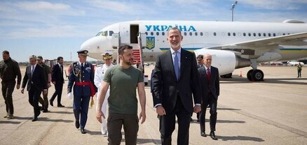 Վլադիմիր Զելենսկին ժամանել է Իսպանիա