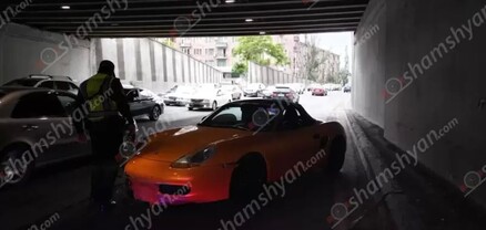 Երևանում 23-ամյա վարորդը «Porsche»-ով Հերացու թունելում ինքնավթարի է ենթարկվել. shamshyan.com