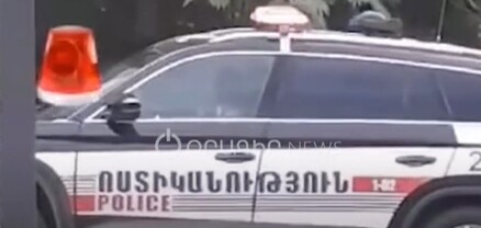 Ծառայողական ավտոմեքենան դարձել է անձնական օգտագործմա՞ն․ պարեկի ավտոմեքենայում կին է նստած