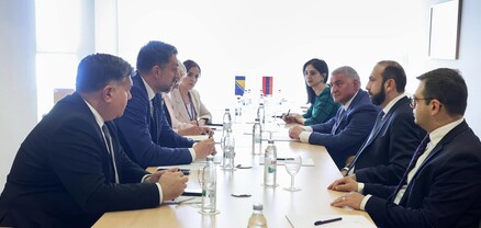 Արարատ Միրզոյանը հանդիպում է ունեցել Բոսնիա և Հերցեգովինայի ԱԳ նախարար Էլմեդին Կոնակովիչի հետ