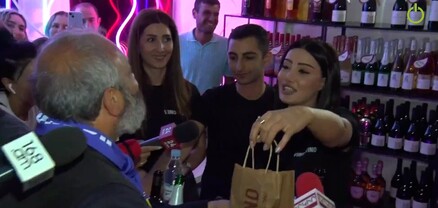 Մեր սերը՝ Ձեզ․ Բագրատ Սրբազանին տաղավարներից մեկում գինի նվիրեցին