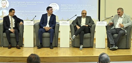 Ֆինանսների նախարարի տեղակալը մասնակցել է պանելային քննարկման