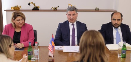 Գնել Սանոսյանն ընդունել է ԱՄՆ պետքարտուղարության առևտրի և բիզնեսի հարցերով հատուկ ներկայացուցչին