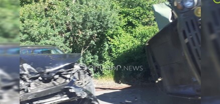 Խոշոր ավտովթար՝ Սևան-Երևան ճանապարհին․ բեռնատարը կողաշրջվել է