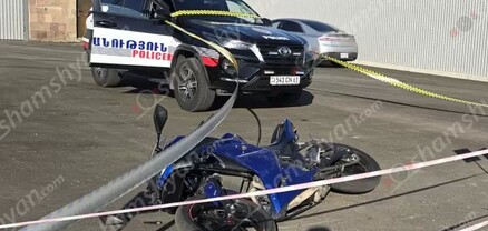 Կոտայքի մարզում բախվել են Nissan-ն ու մոտոցիկլը. մոտոցիկլավարը տեղափոխվել է հիվանդանոց. shamshyan.com