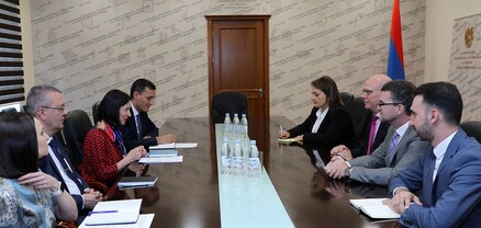 Ժաննա Անդրեասյանն ընդունել է Բրիտանական խորհրդի տարածաշրջանային նորանշանակ տնօրենին