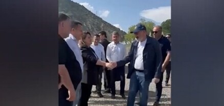 Փաշինյանն այցելել է Հյուսիս-հարավ մայրուղի