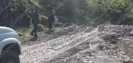 Ջերմուկի մոտ սելավային հոսք է եղել, ճանապարհը դարձել է անանցանելի. shamshyan.com