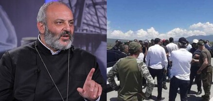 Ոստիկանները խոչընդոտում են Բագրատ Սրբազանի ավտոերթը դեպի Գյումրի