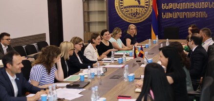 Գերմանական պատվիրակությունը հյուրընկալվել է ՏԿԵ նախարարությունում