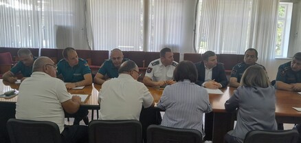 Սյունիքի մարզպետի աշխատակազմում անցկացվել է շտաբային ուսումնավարժություն