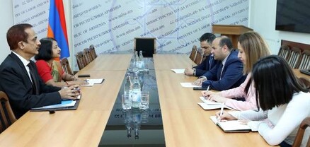 ԱՍՀ նախարարը և Հնդկաստանի դեսպանն անդրադարձել են այդ երկրից աշխատուժի շարժի կարգավորման մեխանիզմներին