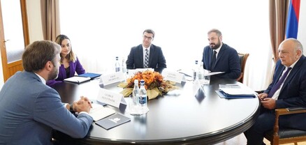 Գևորգ Պապոյանն ընդունել է ՎԶԵԲ հայաստանյան գրասենյակի ղեկավարին
