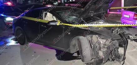 «Tesla»-ն Մասիսում բախվել է բազալտե եզրաքարերին. կան վիրավորներ. shamshyan.com