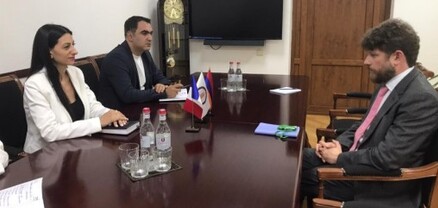 ՄԻՊ-ը և Ֆրանսիայի դեսպանը հանդիպել են, քննարկել են սահմանադրական կարգը և օրենքի գերակայությունը