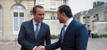 Մխիթար Հայրապետյանը մասնակցել է Ֆրանսիայի ԶՈՒ նախարարի կողմից պաշտոնական ընդունելությանը