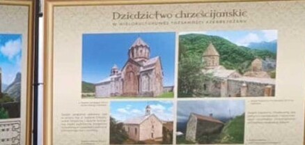 Միջազգային ցուցահանդեսում օկուպացված Արցախի պատմական հայկական եկեղեցիները ներկայացվում են աղվանական