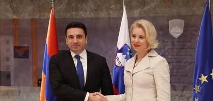 ՀՀ-ի և Սլովենիայի ԱԺ նախագահները քննարկել են անվտանգային իրավիճակը Հարավային Կովկասում
