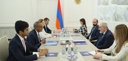 Նիկոլ Փաշինյանն ընդունել է ԱՄՆ Պետքարտուղարի տեղակալ Ռիչարդ Վերմային