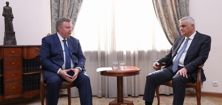 Մհեր Գրիգորյանն ընդունել է «Ռոսատոմ» պետական ​​կորպորացիայի գլխավոր տնօրենի առաջին տեղակալին