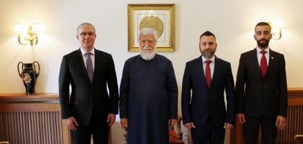 Արամ Ա Կաթողիկոսը ՍԴՀԿ ատենապետի հետ քննարկել է Հայաստանի ներսում տեղի ունեցող վերջին զարգացումները
