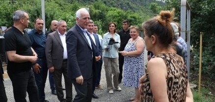 Վահագն Խաչատուրյանն այցելել է աղետից տուժած Քարկոփ բնակավայր