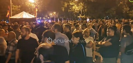 Բաղրամյան պողոտայում իրավիճակը շարունակում է լարված մնալ
