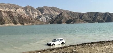 Փրկարարներն Ազատի ջրամբարից դուրս են բերել ավտոմեքենան