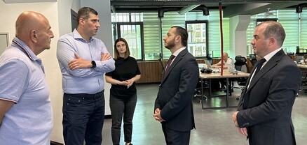 Մխիթար Հայրապետյանն այցելել է Grid Dynamics -ի հայաստանյան գրասենյակ