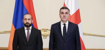 Արարատ Միրզոյանն առանձնազրույց է ունեցել Վրաստանի ԱԳ նախարարի հետ
