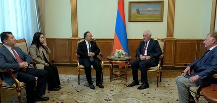 Վահագն Խաչատուրյանն ընդունել է Հայաստանում Չինաստանի դեսպան Ֆան Յոնին