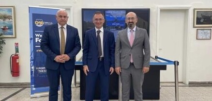 Դեսպան Մկրտչյանը «խաղաղության խաչմերուկ»-ն է ներկայացրել Սալոնիկի նավահանգստի պատասխանատուին