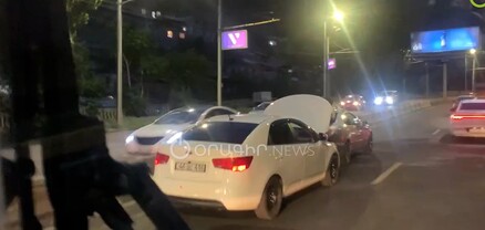 Ավտովթար՝ Մյասնիկյան պողոտայում. հսկայական խցանում է առաջացել