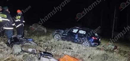 Ողբերգական ավտովթար՝ Կոտայքի մարզում․ «Infiniti»-ն, մի քանի մետր գլորվելով, հայտնվել է ձորում․ կա 1 զոհ, 3 վիրավոր․ shamshyan.com