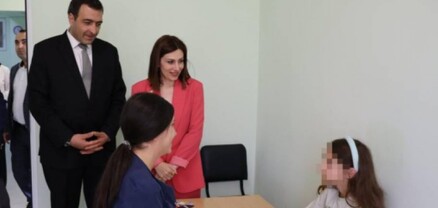 Անահիտ Ավանեսյանն այսօր այցելել է Սևանի մանկական վերականգնողական կենտրոն
