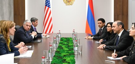 Արմեն Գրիգորյանն ու Սամանթա Փաուերը քննարկել են «Խաղաղության խաչմերուկ»-ի իրականացման հեռանկարները