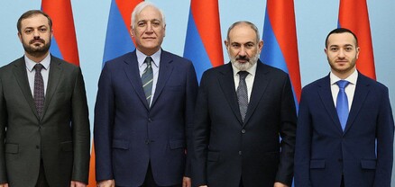 Մխիթար Հայրապետյանը և Գևորգ Պապոյանը երդվել են հավատարիմ մնալ կառավարության անդամի բարձր կոչմանը