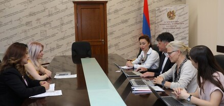 ՊՀԾ-ի գնահատման առաքելության ներկայացուցիչների հետ քննարկվել է «Դպրոցական սնունդ» ծրագիրը