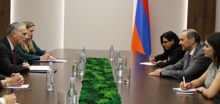 Արմեն Գրիգորյանը հանդիպել է ԱՄՆ Կովկասյան բանակցությունների հարցերով ավագ խորհրդական Լուի Բոնոյի հետ