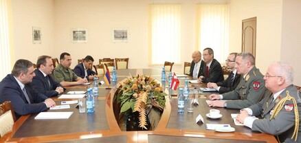 Քննարկվել են պաշտպանության բնագավառում ՀՀ-Ավստրիա համագործակցության հեռանկարային ուղղությունները