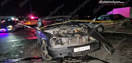 Արմավիրի մարզում բախվել են «Վոլգա»-ն ու «Mercedes»-ը. կա 3 վիրավոր. shamshyan.com