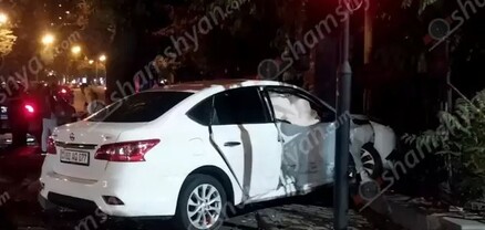 Երևանում բախվել են Lada-ն ու Nissan-ը, վերջինը հայտնվել է մայթին. կա 2 վիրավոր. shamshyan.com