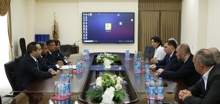 Թբիլիսիի քաղաքային խորհրդի նախագահի գլխավորած պատվիրակությունը հյուրընկալվել է Երևանի քաղաքապետարանում