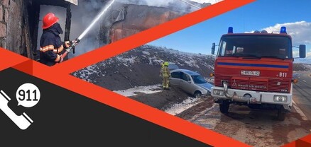 Մեկ շաբաթում փրկարարական գործողությունների արդյունքում փրկվել է 5 մարդ. ՆԳՆ ՓԾ-ն ամփոփել է շաբաթը