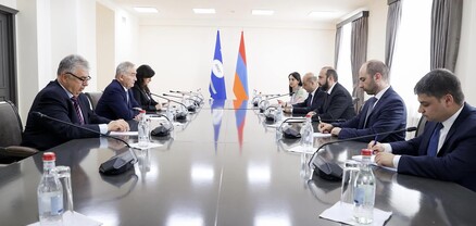 Արարատ Միրզոյանը հանդիպել է Սևծովյան տնտեսական համագործակցության կազմակերպության գլխավոր քարտուղարի հետ