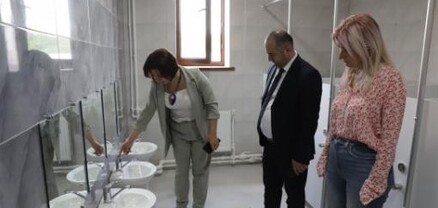 ԿԳՄՍՆ փոխնախարարն այցելել է Շիրակի մարզի մի շարք դպրոցներ, ծանոթացել պայմաններին