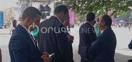 Փաշինյանի թիկնապահները Փաշինյանից շուտ են հասել համերգին